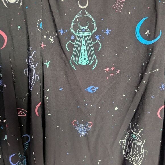 XXL Blackmilk Alien Insects Evil V Dress - Picture 3 of 7